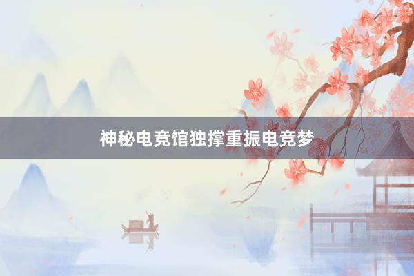 神秘电竞馆独撑重振电竞梦